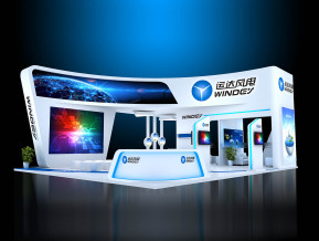 运达风电展览模型