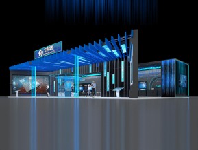 方玮科技展台3D模型