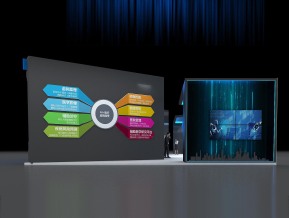 方玮科技展台3D模型