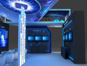 大渡口展台3D模型