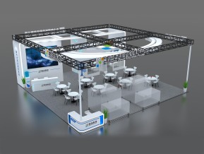 新诺科技展台模型