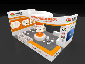 善予食品展览3D模型