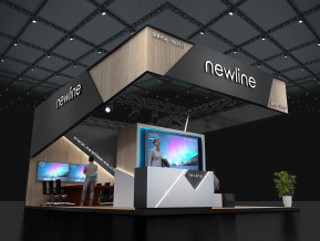 newline展台3D模型