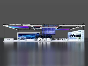 杰瑞电子展台模型