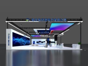 杰瑞电子展台模型