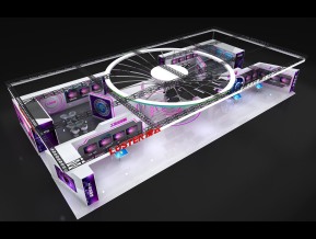凌云展台3D模型