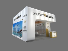顺发印务展览模型