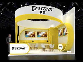 牧童设计展台模型