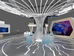 海云数据展览模型