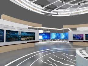 海云数据展览模型