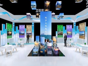 大鹏新区展览模型