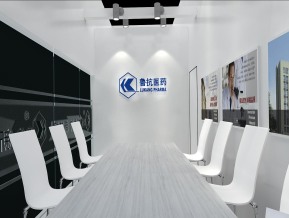 鲁抗医药展览模型