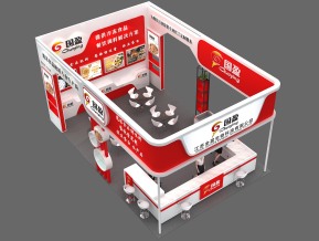 国盈食品展览模型