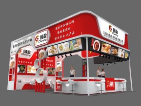 国盈食品展览模型