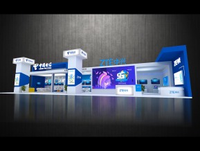 中国电信展览模型