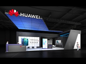 华为展台模型