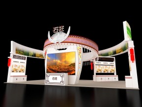 石柱展览模型