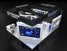 忽米网展台模型