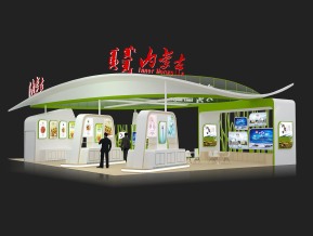 内蒙古展台模型
