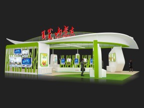 内蒙古展台模型