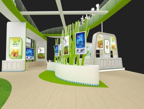 内蒙古展台模型