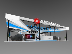 东风汽车展台模型