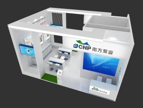 南方泵业展览模型