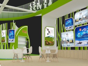 内蒙古展台模型