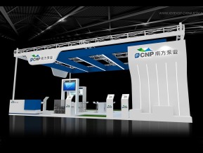南方泵业展览模型