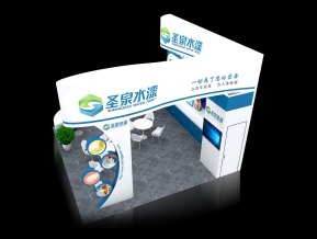 圣泉水漆展览模型