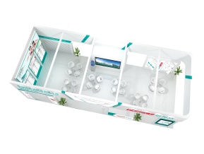 倍加洁展览模型