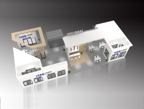 力尔铝业展览模型