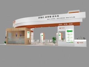 鲁抗医药展览模型