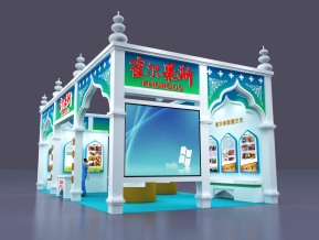 霍尔果斯展览模型