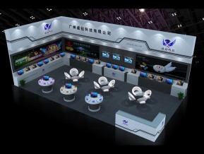 威钻科技展览模型