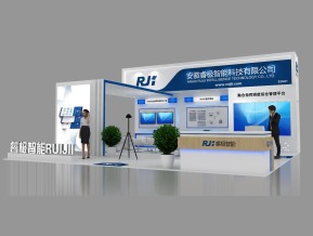 睿极智能展台模型
