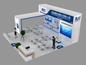 睿极智能展台模型