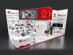 Artec3D展台模型