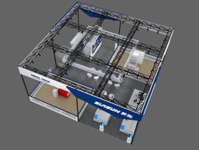 新松机器人展览模型