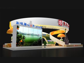 忠县展台模型