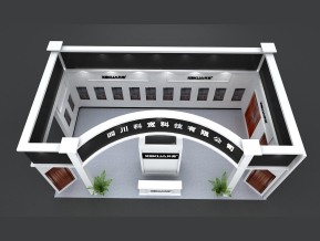 科宽建材展台