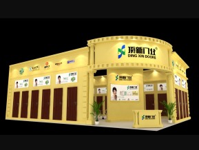 顶新门业展览模型