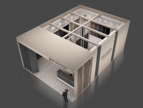 匠林展台模型