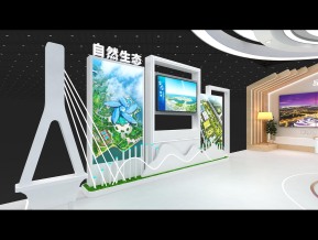 临港新片区政府展展台模型