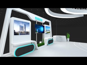 临港新片区政府展展台模型