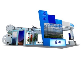 蓝田展团模型