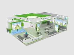 绿地直采展览模型