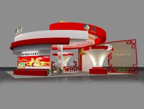 中粮展览模型