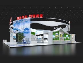 江西政府展展台模型