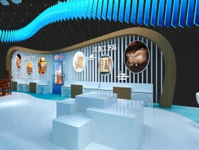 政府展展台模型